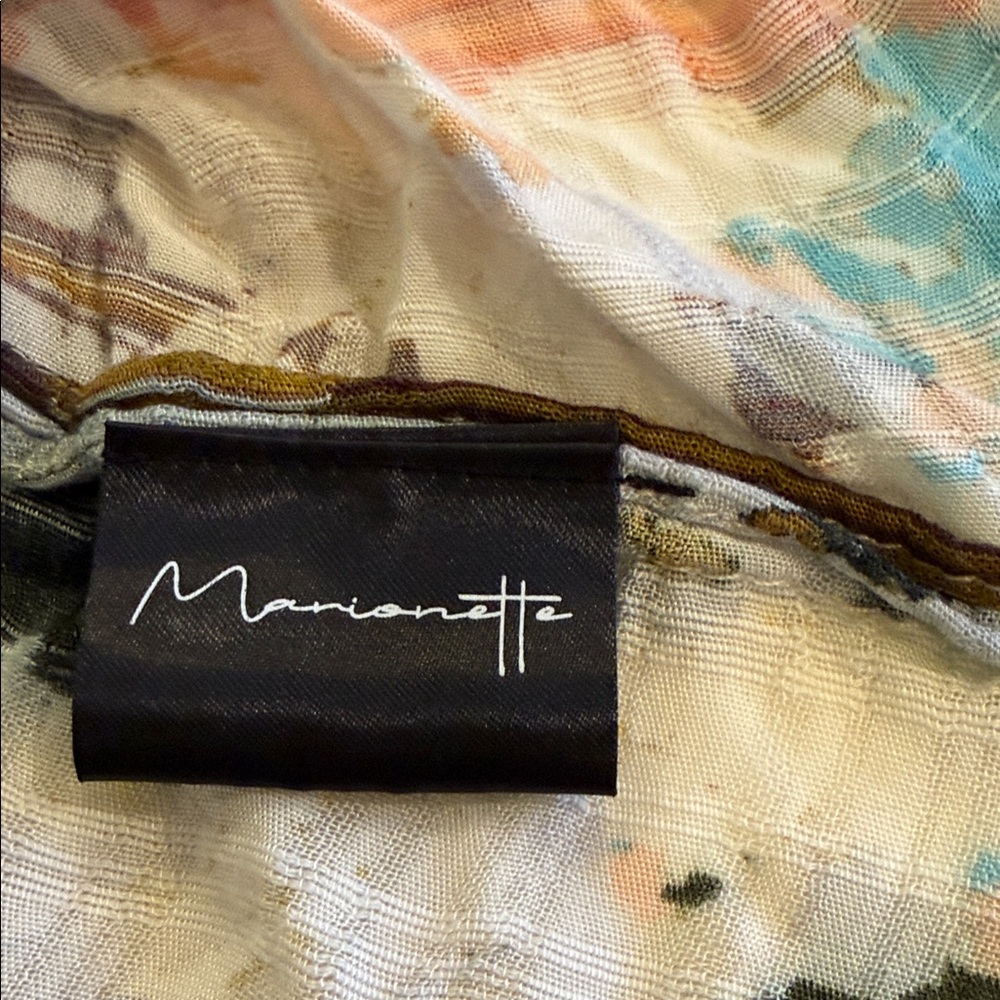 Vibrant Multicolor Kimono Wrap/ Swimsuit cover - Picture 4 of 5